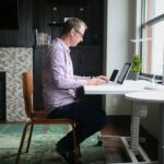 Man at Desk